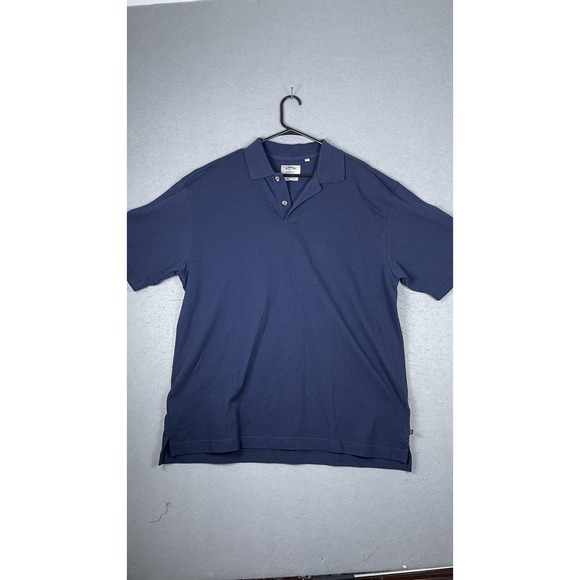 Callaway Golf Polo Shirt Mens Large Blue 100% Cotton Sport Embroidered Logo - Picture 1 of 10